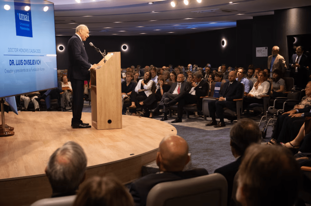 Luis Ovsejevich fue distinguido como Doctor Honoris Causa por su aporte a la cultura&nbsp;argentina