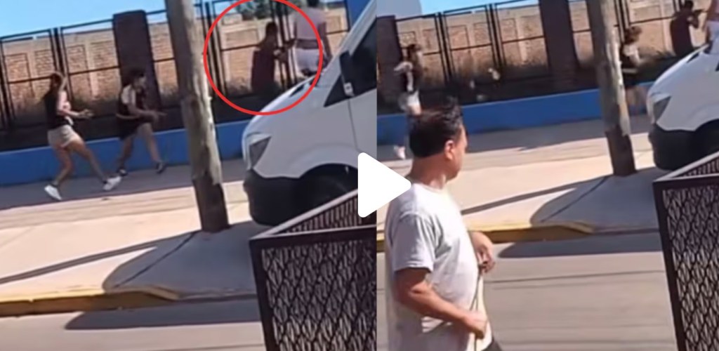 Un grave incidente de violencia armada generó pánico en las inmediaciones de un colegio